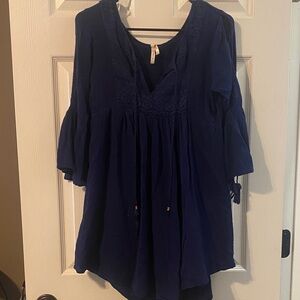 True Destiny Deep Blue Tunic